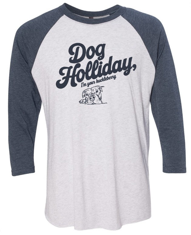 Ladies Three Quarter Tee "Dog Holliday"